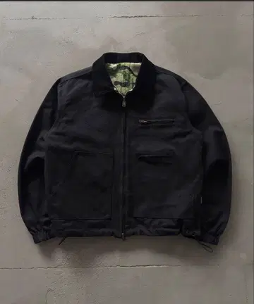 WISH FOR EVER 리버서블 드로 코드 덕 자켓