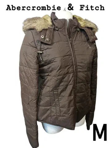여성용 M Abercrombie & Fitch 다운 자켓 아바클로