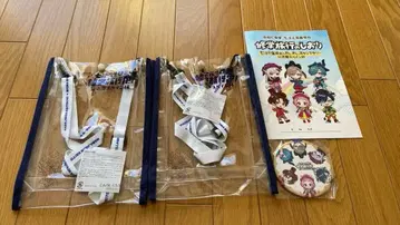 시마 스페인 마을 칠차원 학생회 콜라보 스탬프 랠리 책자 파우치 캔뱃지