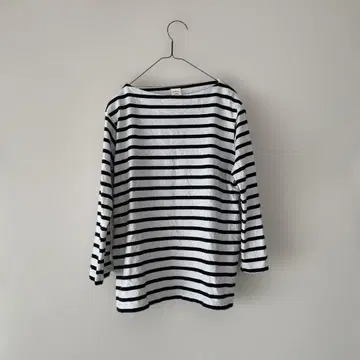 YAECA STOCK 보트넥 바스크 셔츠 보더