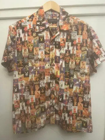 PLAYBOY 올 패턴 셔츠 M