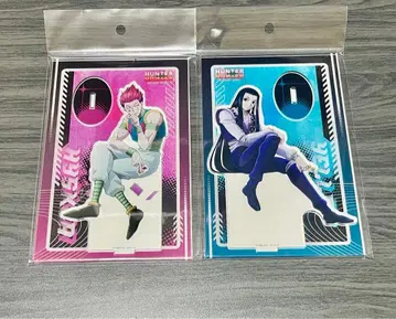 헌터헌터 등 맞대기 아크릴 스탠드 히소카 이르미