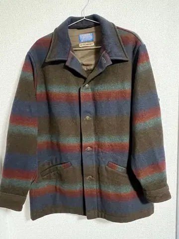 [ 새상품급 ] PENDLETON 70s~80s 콘초 버튼 울 자켓