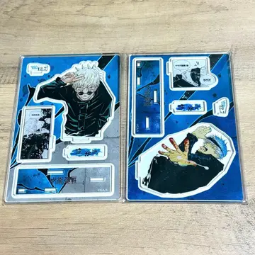 주술회전 고죠 사토루 명장면 디오라마 피규어 아크릴 스탠드