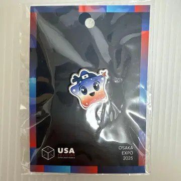 [간사이 만박] [미국관] USA 스파크 핀 배지