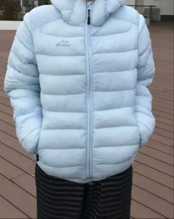 후드 패디드 다운 자켓