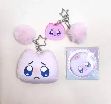 니디가 삐엔 고양이 봉제 인형 키링 캔뱃지 초텐짱 아메짱