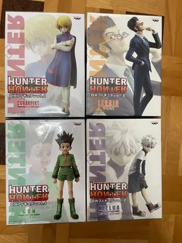 HUNTER x HUNTER DX 피규어 4체 세트 헌터헌터