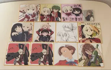 리코리스 리코일 리코리스 리코일전 색지 묶음 판매