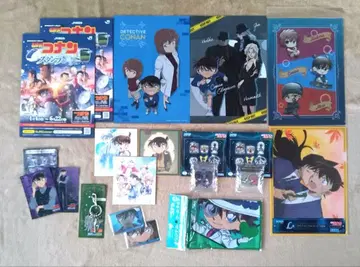 명탐정 코난 클리어 파일 아크릴 스탠드 브로마이드 색지 캐릭터 굿즈