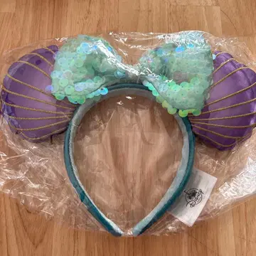 상하이 디즈니 한정판 쉘풍 머리띠