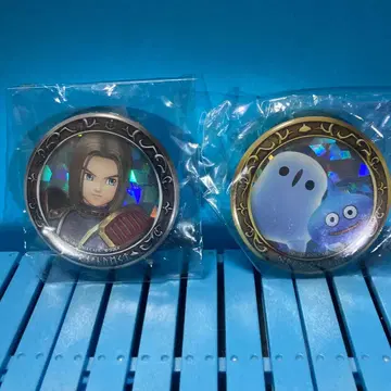 드래곤 퀘스트 11 스퀘니 카페 캔뱃지 용사 요치족 슬라임