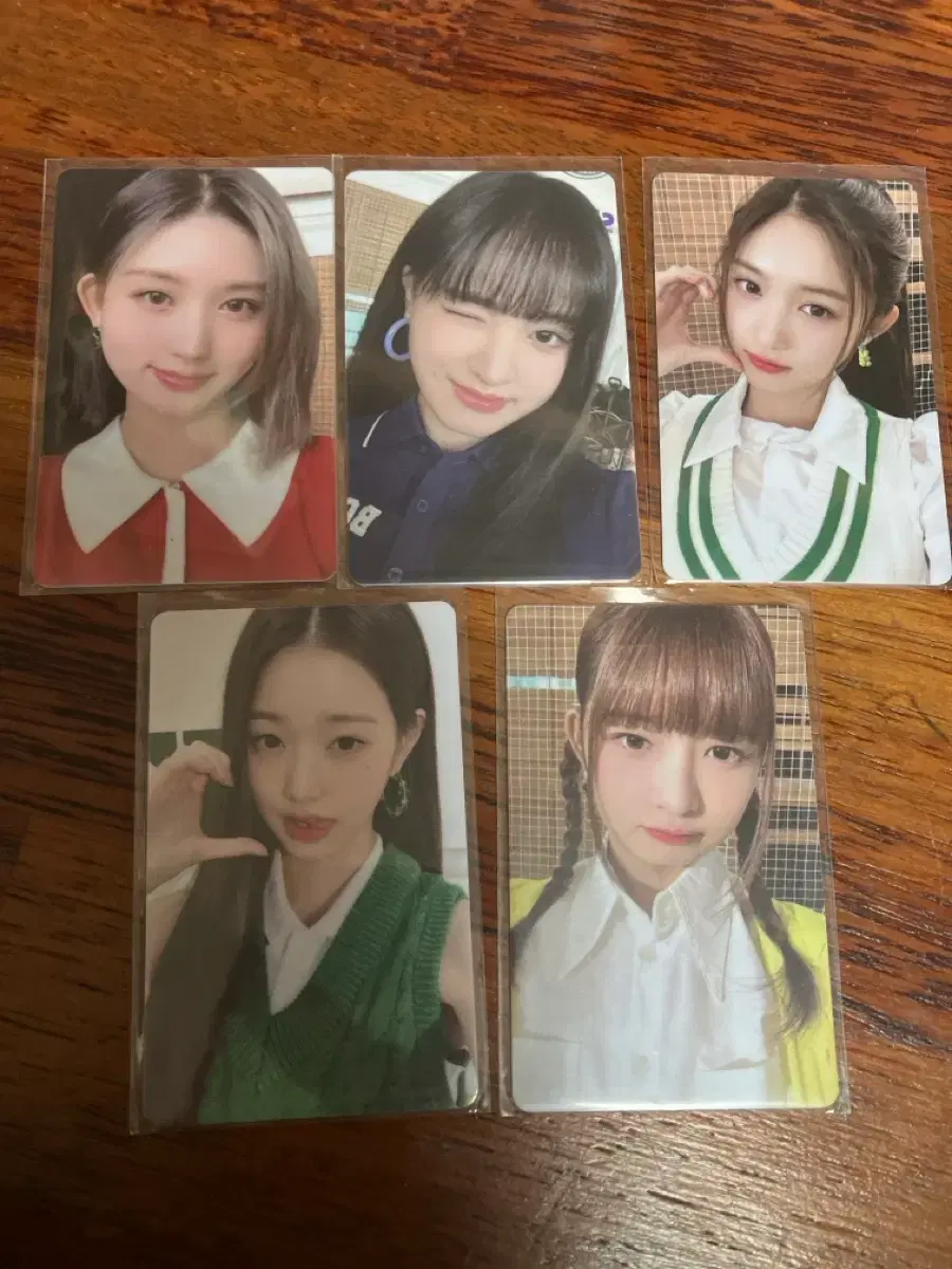 아이브 파파존스 포토카드 이서레이원영가을리즈