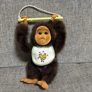HOSUNG LITTLE MONKEY LOST 원숭이 봉제 인형 레트로