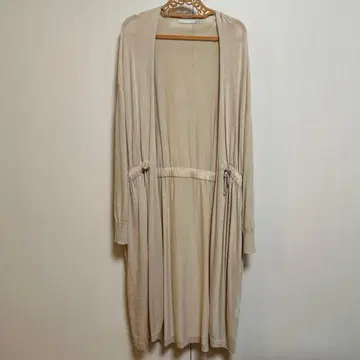 ICB 베이지 롱 가디건 긴팔