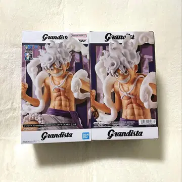 원피스 Grandista 기어5 루피 니카 피규어 2세트