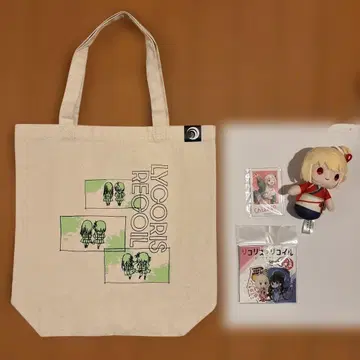 리코리스 리코일전 토트백 인형 폴라로이드풍 카드 아크릴 참