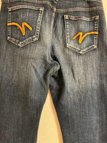 evisu 스타일 데님 y2k swag