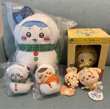 치이카와 (먼작귀) 애니메이트 복권 1번 복권 세트 판매 토끼 하치와레