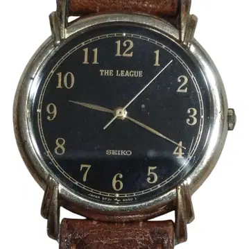 세이코 더 리그 남성용 쿼츠 빈티지 작동 안 함 손목시계