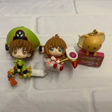 카드캡터 사쿠라 아이템 & 마스코트 트윈 참 세미 컴프 세트