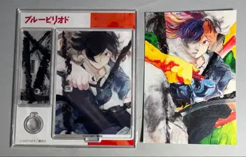 블루피리어드 쿠와나 마키 아크릴 펜 스탠드 엽서