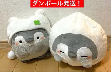 코우펜짱 솜사탕 폼폼 모자 BIG 봉제 인형 중화만 BIG 봉제 인형