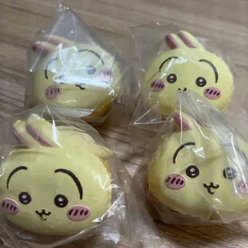 치이카와 (먼작귀) 캐릭터 마카롱 토끼 4개 세트