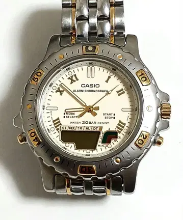 CASIO 카시오 카지키 알람 크로노그래프 데지아나 쿼츠 손목시계