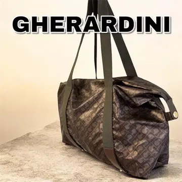 극경량 게라르디니 소프티 토트백 브라운 A4 숄더 새상품급