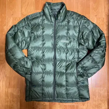 montbell XS 올리브 그린 다운 자켓