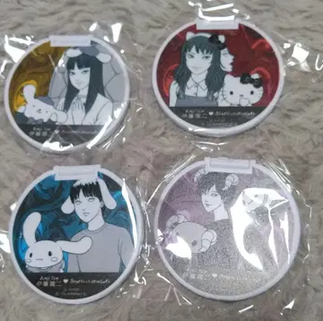 이토 준지 컴팩트 거울 토미에 산리오 가챠 4종