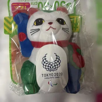 도쿄 올림픽 패럴림픽 마네키네코 봉제 인형