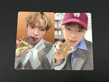 ATEEZ 시즌 그리팅 2026 봉입 트레이딩 카드 컴프 2장 홍중 KQ