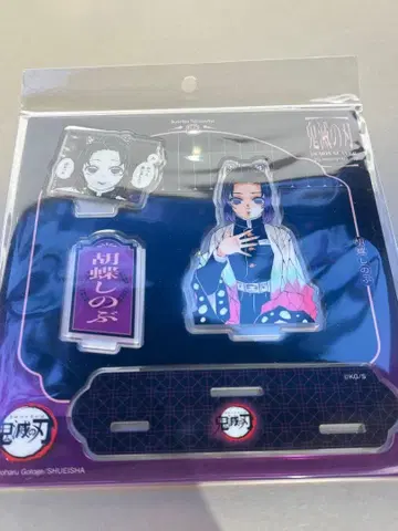 귀멸의 칼날 중국 한정판 점프샵 아크릴 스탠드 코쵸우 시노부