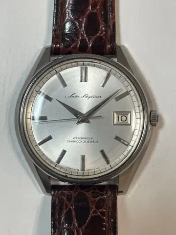 세이코 스카이 라이너 데이트 포함 수동 와인딩 손목시계