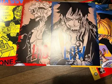 [ ONE PIECE ] 포스터 컬렉션 3장 세트 원피스 로 키드