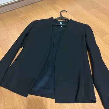 theory luxe 노카라 자켓 겨울 기모