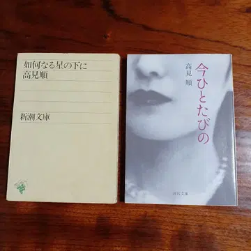 타카미 준 문고 2책 세트입니다.