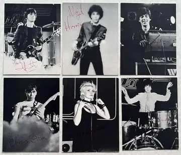 블론디 카드 6장 공식 FC Blondie 데보라 해리 70년대