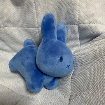 세키구치 블루나 패밀리 토끼 봉제 인형 SS 사이즈 파랑 미피