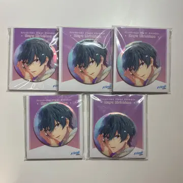 Free! 오로라 빅 캔뱃지 Sparkle 키리시마 이쿠야