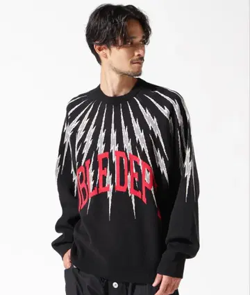 TAIN DOUBLE PUSH/타인 더블 푸시/썬더 니트