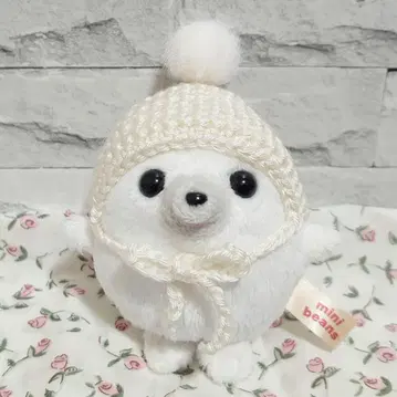 라메 트위드 모자 바부슈카 보닛 미니콩 물개 착용