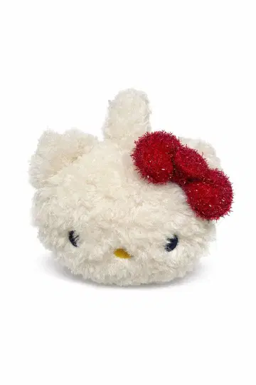 키티 귀도리 화이트 복슬복슬