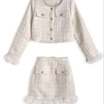 GRL 트위드 셋업