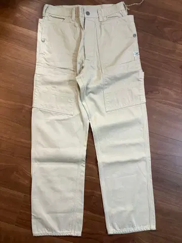 미사용 사사프라스 Fall Leaf Tough Pants ivory S