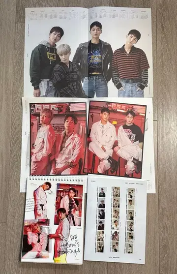 SHINee 시그 2021 포스터 달력 BROCHURE 세트