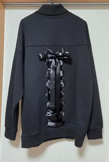 BUBBLES 백리본 후드티 트레이닝복