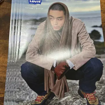 리바이스 남자 베이직 카탈로그 스다 마사키